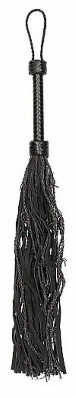 Pain Leather Suede Barbed Wired Flogger - - Whips And Crops