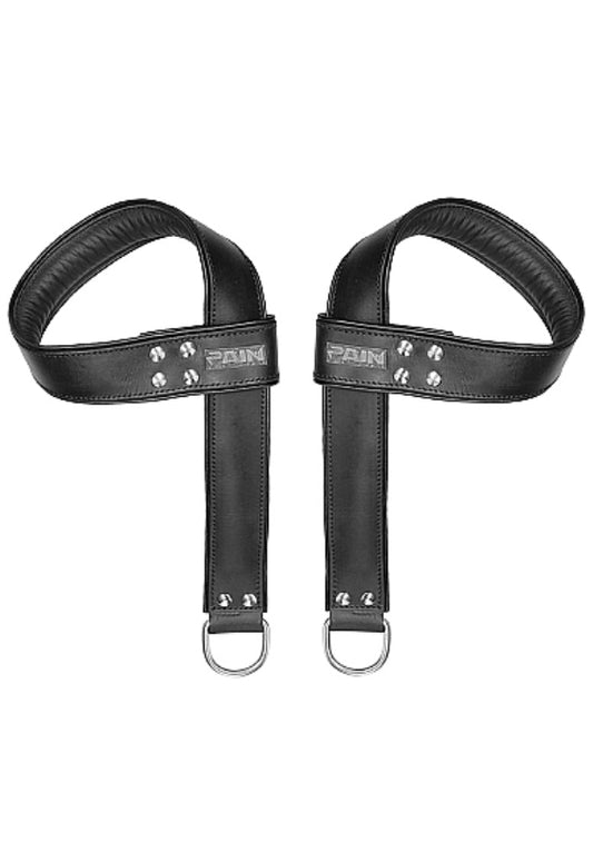 Pain Saddle Leather Suspension Hands and Feet Cuffs - - Cuffs And Restraints