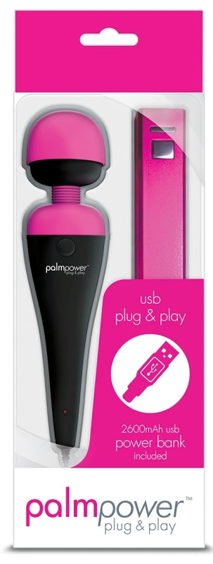 Palm Power Plug and Play with Power Bank - - Luxury Sex Toys