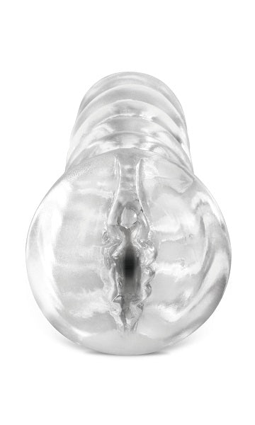 Pipedream Extreme Ribbed See-Thru Stroker - - Masturbators and Strokers