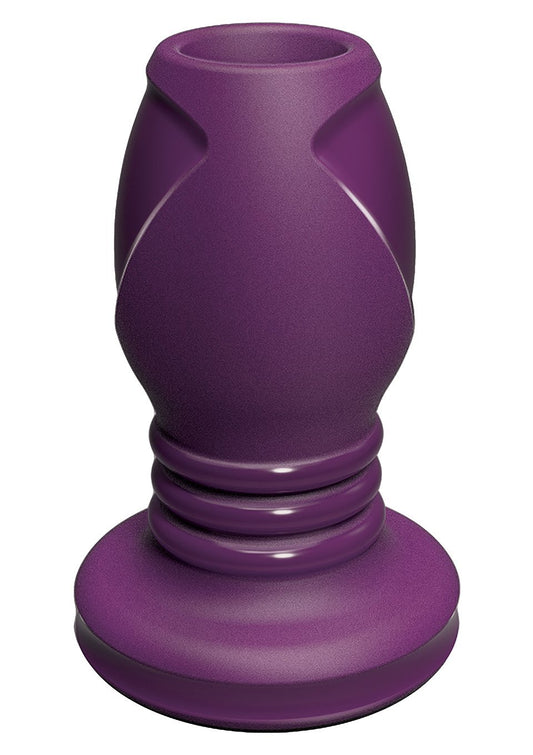 Platinum Premium Silicone The Stretch Medium Purple - - Butt Plugs