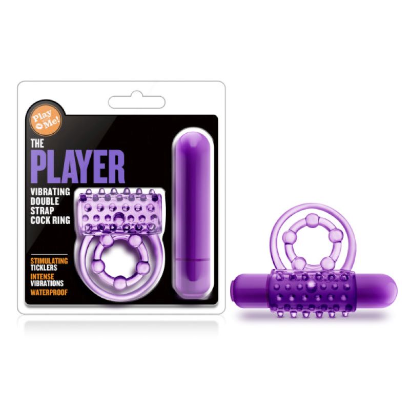 Play With Me The Player - Purple - - Ball and Cock Toys