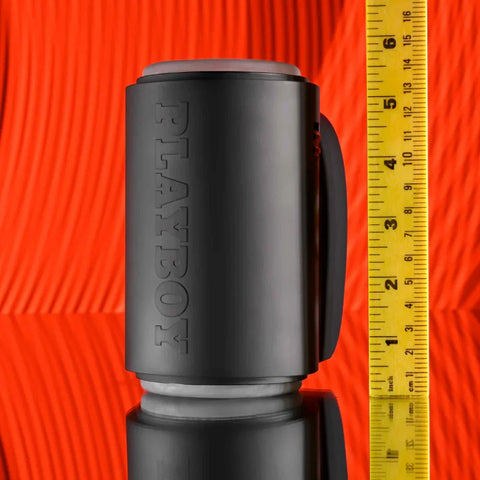 Evolved Playboy Pleasure Come Along Vibrating Male Stroker Dual Entry - Masturbators and Strokers