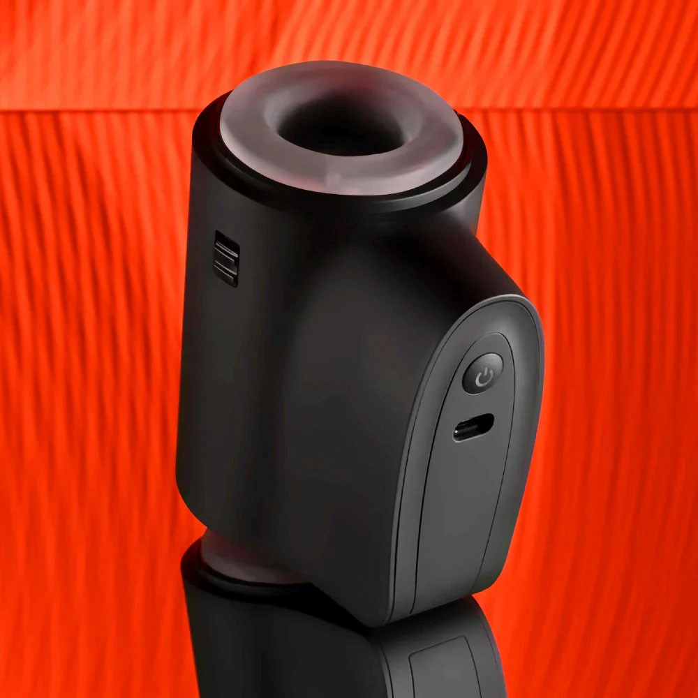 Evolved Playboy Pleasure Come Along Vibrating Male Stroker Dual Entry - - Masturbators and Strokers