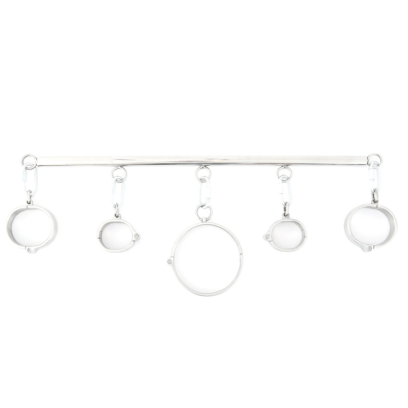 Plug Key Steel Cuffs and Collar Spreaders - - Spreaders and Hangers
