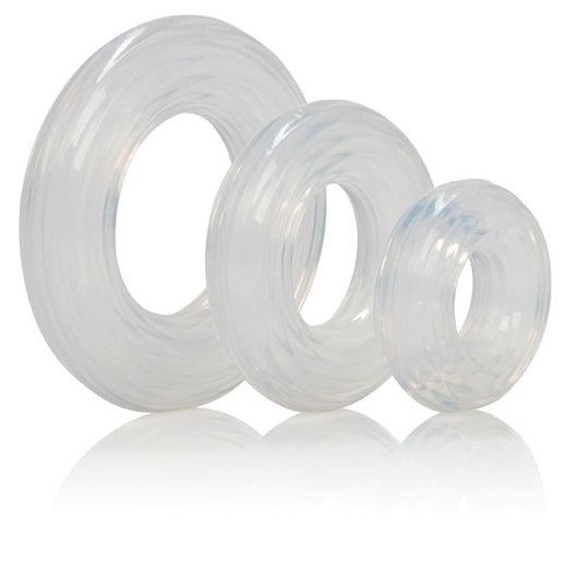 Premium Silicone Ring Set - - Stretchy Cock Rings