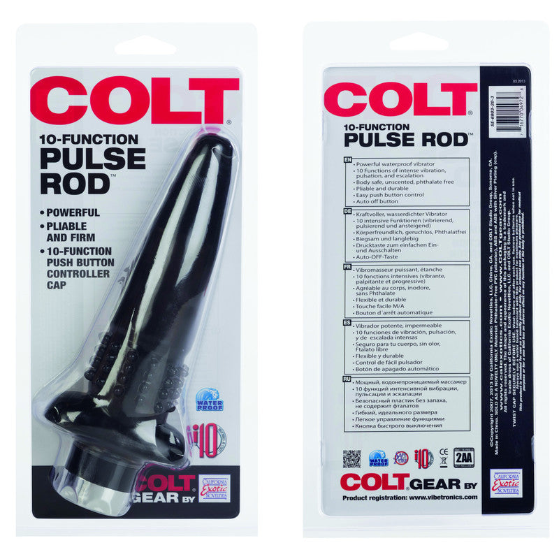 Colt 10 Function Pulse Rod - - Butt Plugs