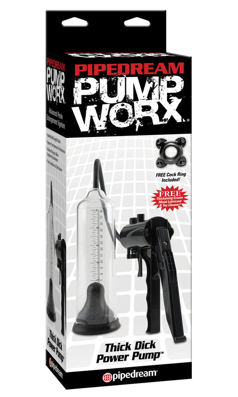 Pump Worx Thick Dick Power Pump - - Pumps, Extenders And Sleeves
