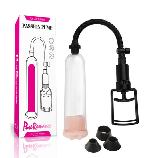 Pure Romance Passion Penis Pump - - Pumps, Extenders And Sleeves
