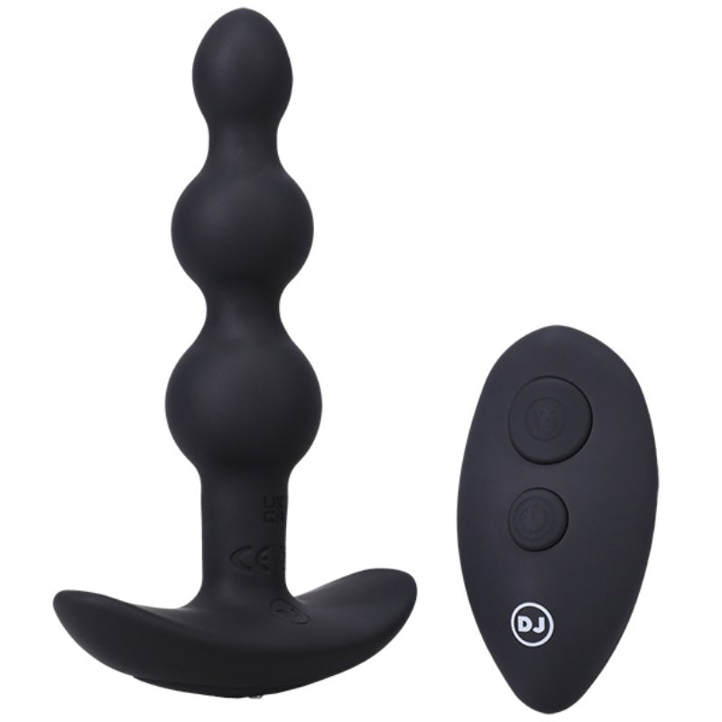 A-Play SHAKER Rechargeable Silicone Anal Plug with Remote - - Prostate Toys