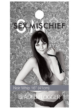 Sex & Mischief Beaded Nor Whip - - Whips And Crops