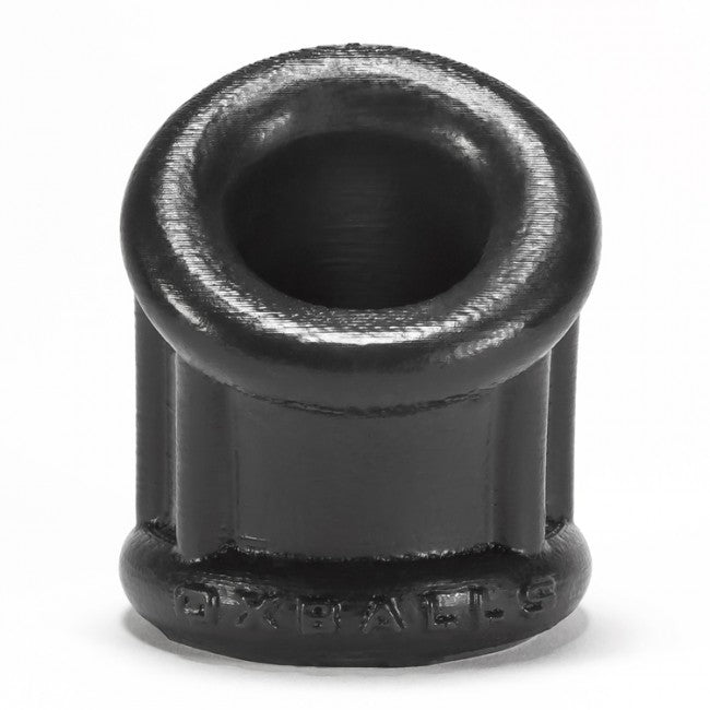 Oxballs Bent-2 Curved Ball Stretcher Black - - Cock Rings