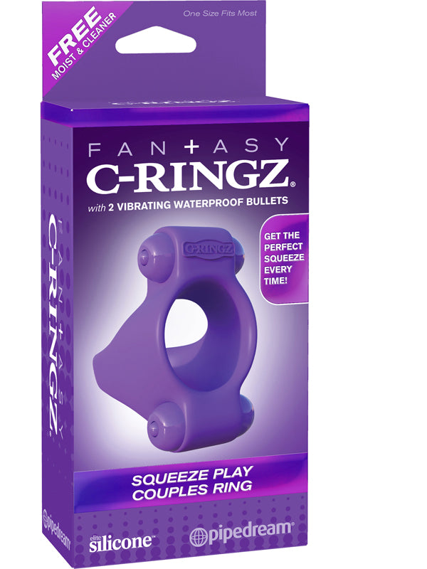 Fantasy C-Ringz Squeeze Play Couples Ring - - Cock Rings