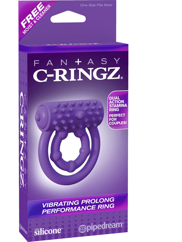 Fantasy C-Ringz Vibrating Prolong Performance Ring - - Vibrating Cock Rings