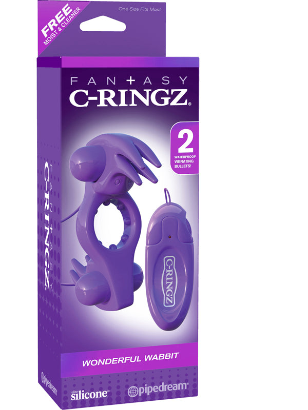 Fantasy C-Ringz Wonderful Wabbit - - Vibrating Cock Rings