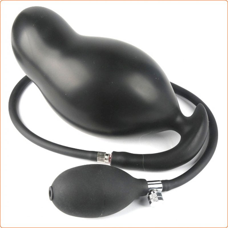 Inflatable Dildo Silicone Anal Extender Dilatador - - Butt Plugs