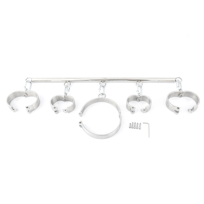 Plug Key Steel Cuffs and Collar Spreaders - - Spreaders and Hangers