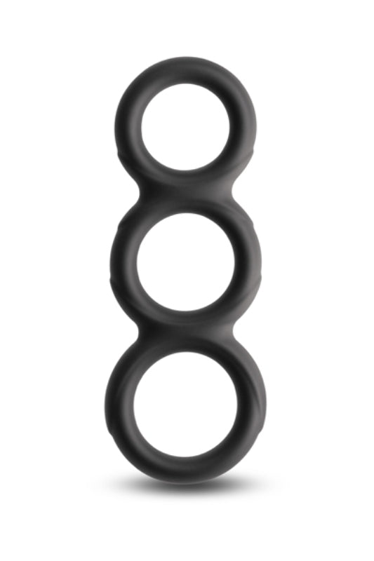 Renegade Threefold - Black - - Ball and Cock Toys