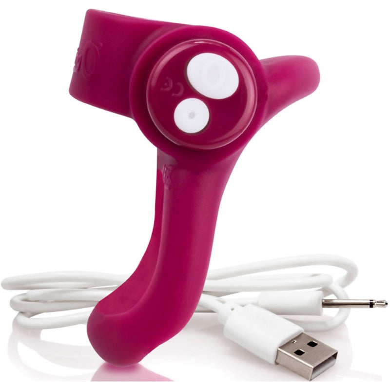 Screaming O You-Turn Rechargeable Plus Merlot - - Vibrating Cock Rings