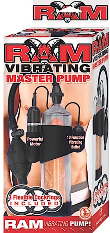 Ram Vibrating Master Pump Clear - - Pumps, Extenders And Sleeves