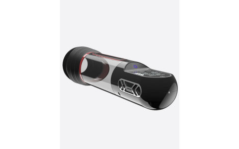 ISP90 Curve Infrared Automatic LCD Penis Pump Red - Penis Pumps And Stretchers