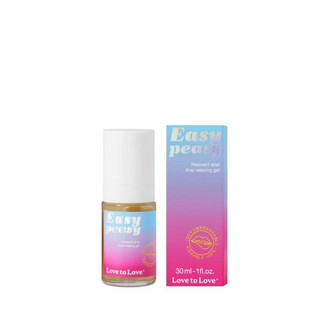 LOVE TO LOVE Easy Peasy Anal Relaxing Gel - Anal Lubes
