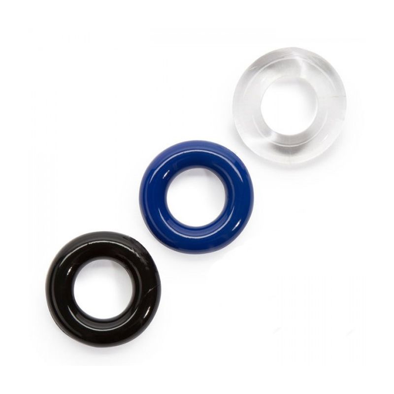 Renegade Stamina Rings 3 Pack - - Cock Rings