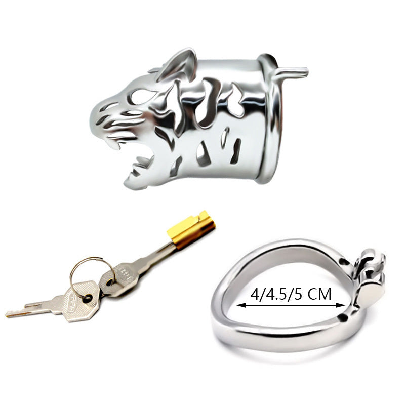 Ridem Tiger Silver Cock Cage - - Male Chastity
