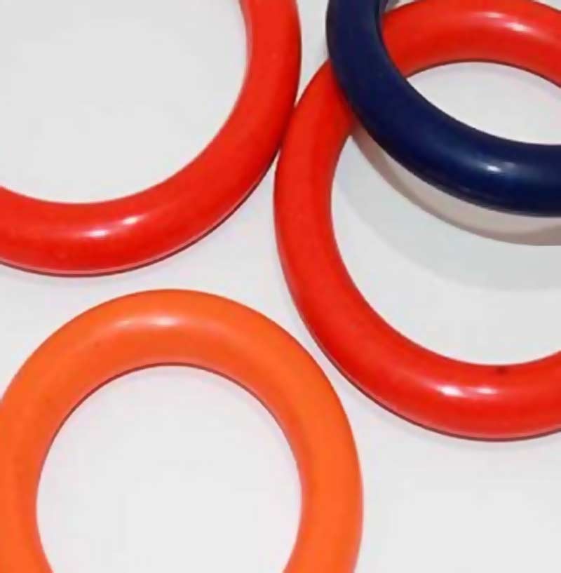 Cock and Ball Rubber Ring 70mm - - Cock Rings