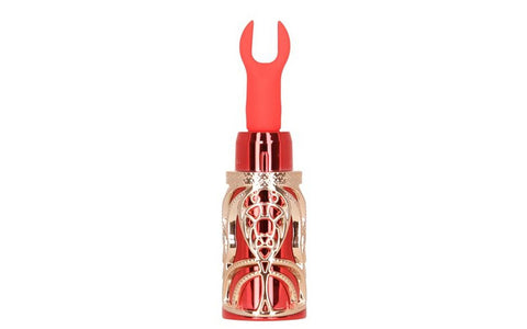 BMS Factory Ruby Kiss 4 In 1 Lipstick Vibrator - Bullet Vibrators