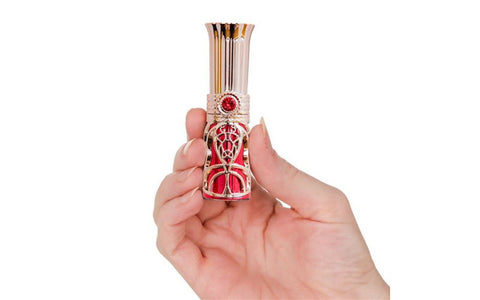 BMS Factory Ruby Kiss 4 In 1 Lipstick Vibrator - Bullet Vibrators