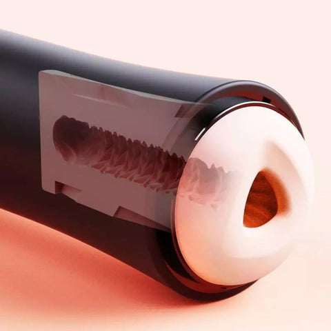 OTouch Inscup 2 USB Rechargeable Heating Male Masturbator with Magnetic Key - Masturbators and Strokers