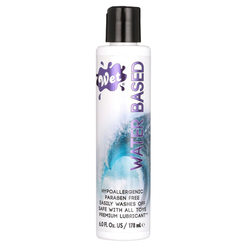 Wet Water Based Premium Adult Lubricant Silky Smooth Intimate Formula