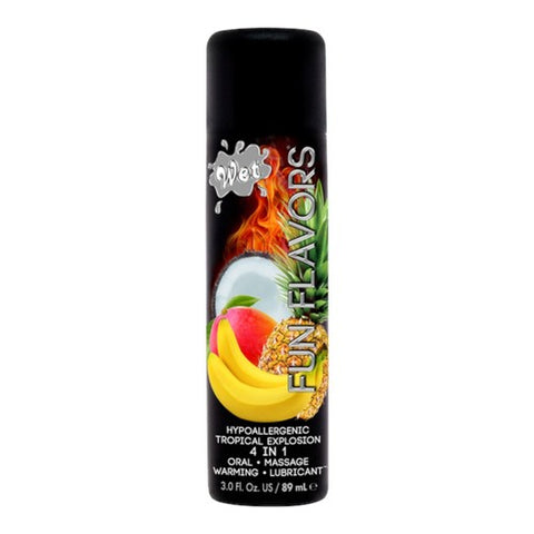 Wet Fun Flavors Water Soluble Adult Lubricant 89 ml Flavored Formula