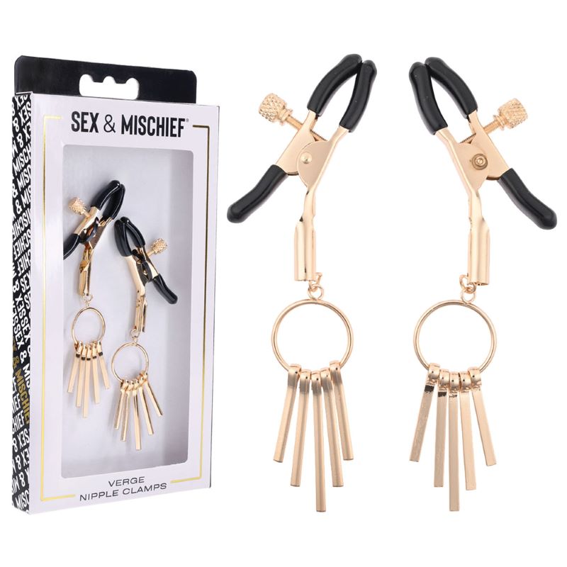 S&M Verge Nipple Clamps - - Nipple and Clit Clamps