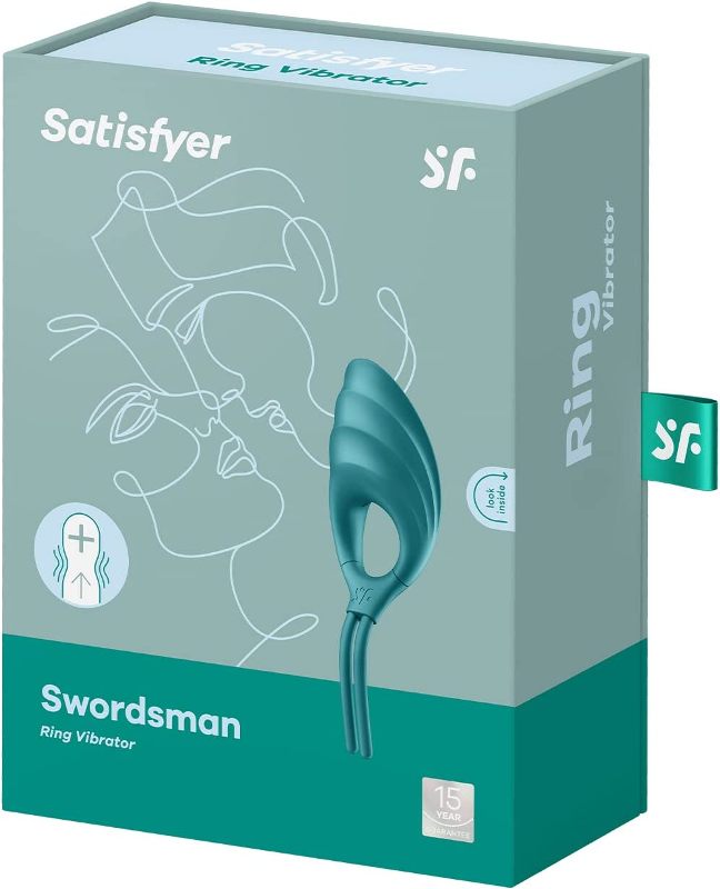 Satisfyer Swordsman Lasso Ring - Green - Cock Rings