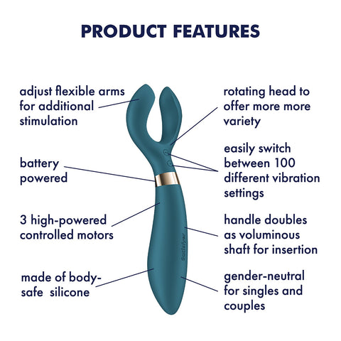 Satisfyer Endless Fun Battery Series Couples Stimulator
