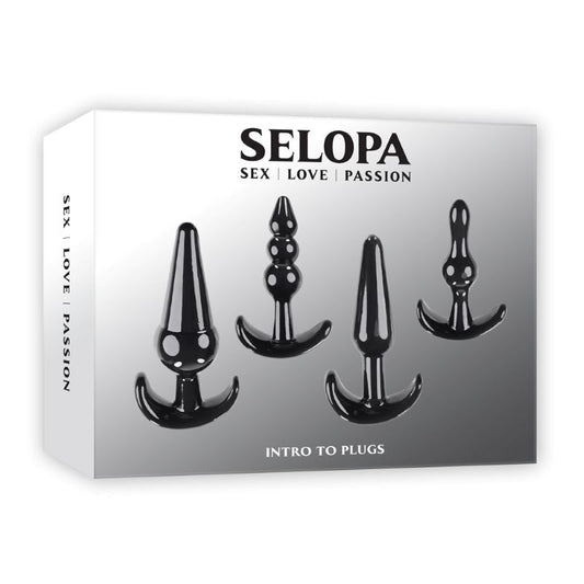 Selopa INTRO TO PLUGS - Set of 4 - - Butt Plugs