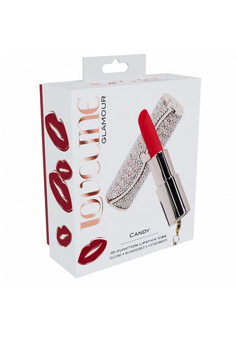 Shots Loveline Candy 10 Functions Lipstick Vibrator - Personal Massagers