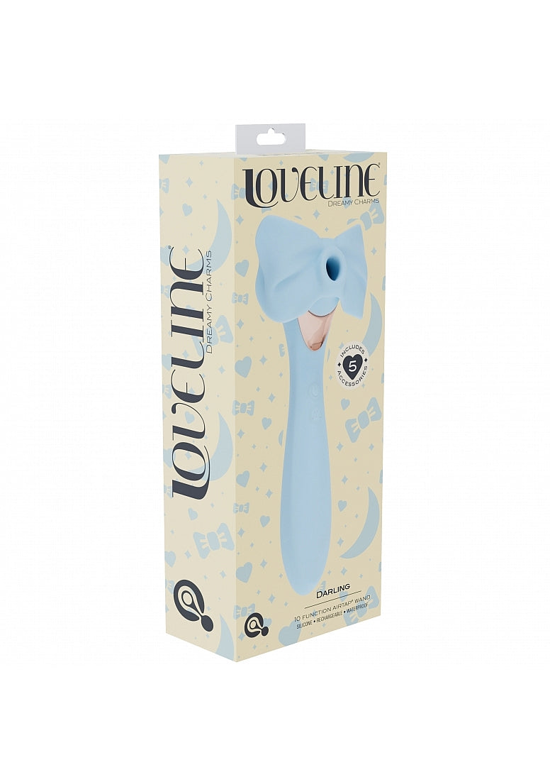 Shots Loveline Darling AirTapTech 10 Speed Clitoral Massager - Clit Ticklers and Pulsators