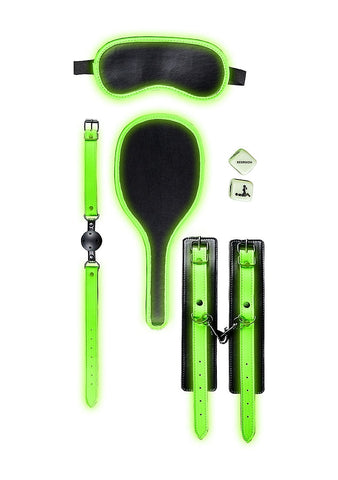 Shots Toys Glow in the Dark Bondage Kit #1 - Bondage Kits