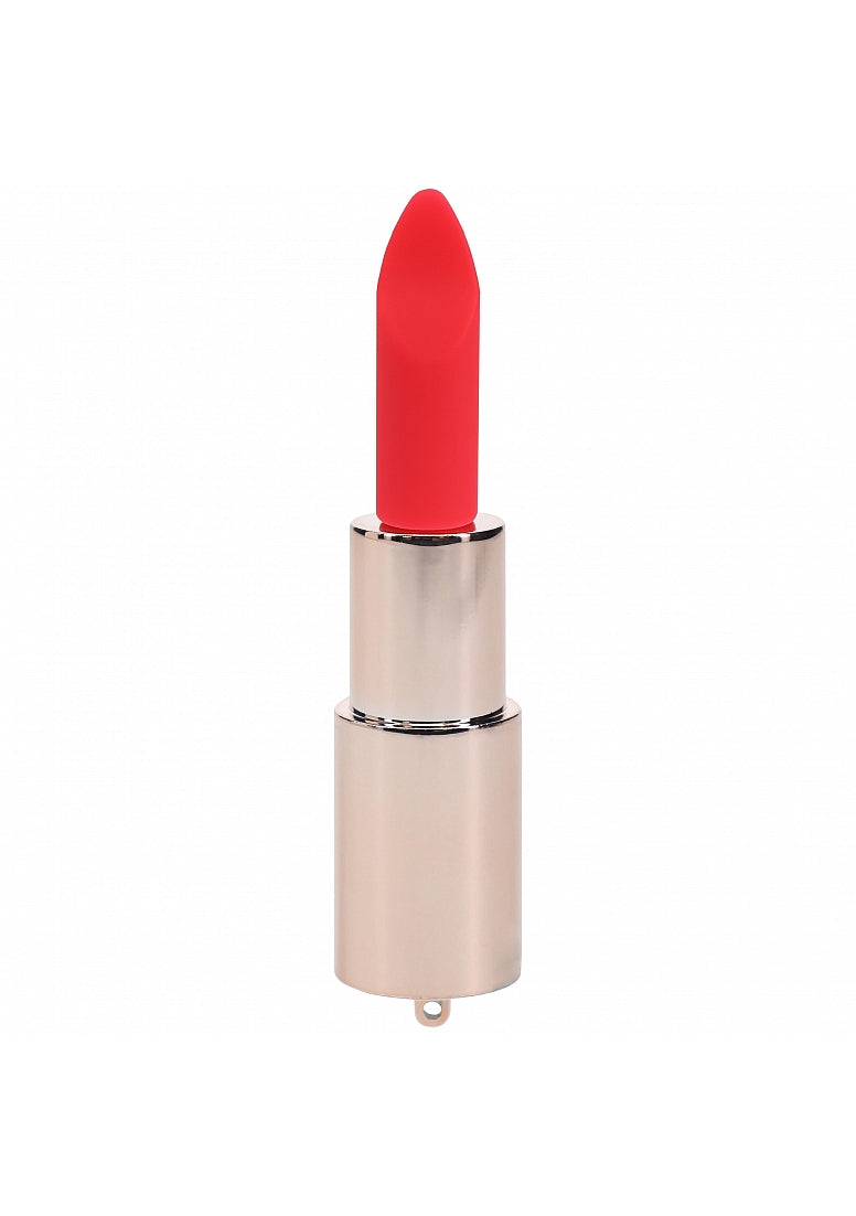 Shots Loveline Diamond 10 Speed Lipstick Vibrator - Personal Massagers