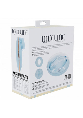 Shots Loveline Dreamsicle AirTapTech Rechargeable Vibrator - Clit Ticklers and Pulsators
