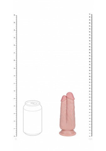 RealRock Ultra Realistic Skin Two in One Dildo 5/6 Inch