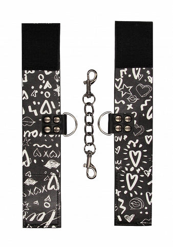 Shots Toys Comfortable Printed Hand Cuffs - Cuffs And Restraints