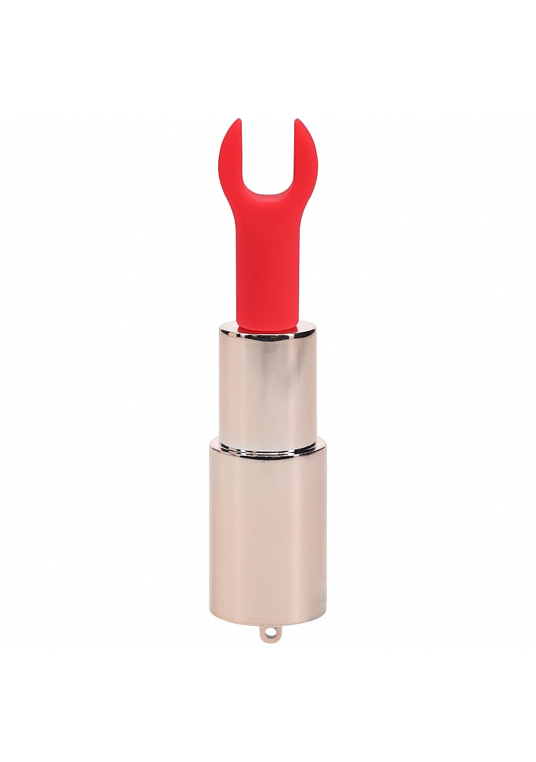 Shots Loveline Angel 10 Functions Lipstick Vibrator - - Personal Massagers