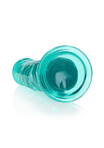 Shots Toys Realrock Crystal Clear 10 Inch Dildo Straight No Balls TPE Material - Realistic Dildos
