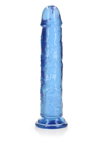 Shots Toys Crystal Clear 9 Inch Straight No Balls Dildo