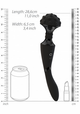Shots Toys Shiatsu Bendable Body Wand Massager