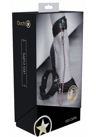 Shots Toys Ouch! Venice Collection BDSM Leg Cuffs